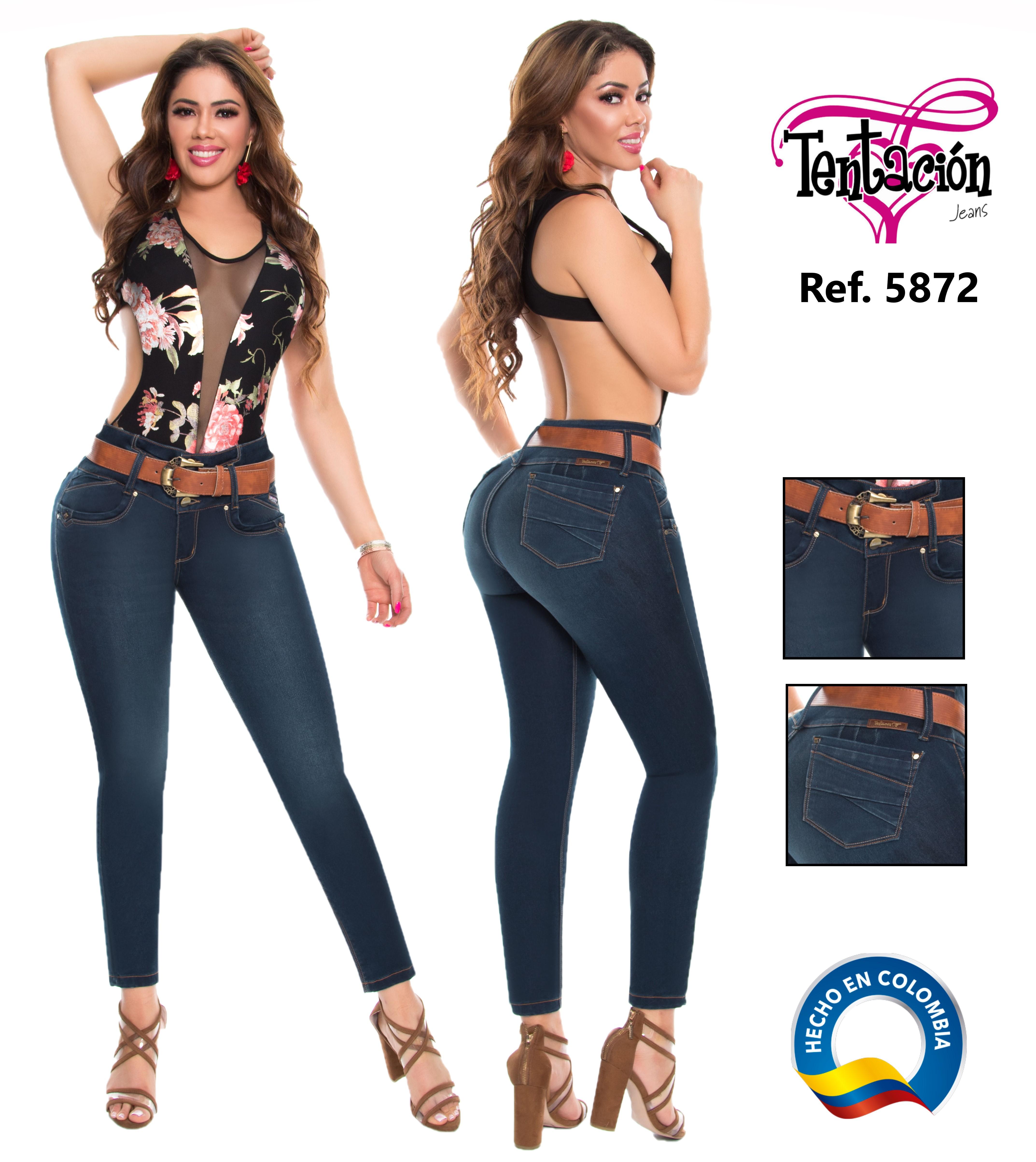 Vaquero jean colombiano push up de moda