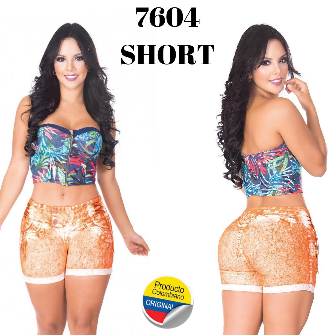 SHORT LEVANTA COLA COLOMBIANO 